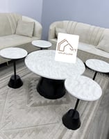 طقم طاولات بديل رخام