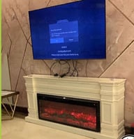 ديكور مع جهاز تدفئة