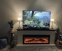 ديكور مع جهاز تدفئة