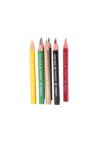 كلاس الوان خشبية جامبو قصيرة + براية ، مستلزمات فن...