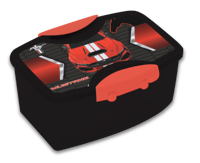 علبة غداء موستانج مع شوكة وملعقة – مجموعة وجبات را...