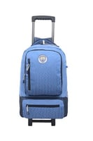 مانشسترسيتي شنطة ترولي18" مع مقلمية مدرج