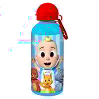 كوكوميلون زمزمية الومنيوم للأطفال 600 مل مع مشبك ت...