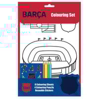 برشلونه مجموعة أنشطة التلوين 13 في1 للأطفال ، مع أ...