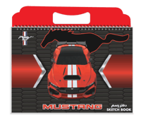 دفتر رسم كبير حلزوني من موستنج – 15 ورقة – دفتر رس...