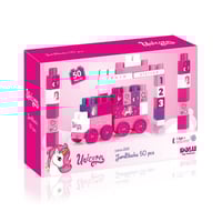 دولو قطار المكعبات 50 قطعة يونيكورن