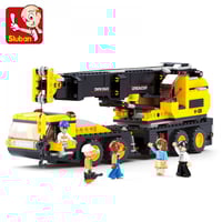 سلوبان قطع تركيب بلاستيك رافعة بناء- 767 قطعة