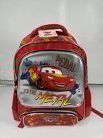 سيارة شنطةظهر16"مع مقلمية احمر اشكال