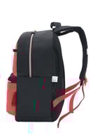 موستنق شنطة ظهر17"مع مقلمية احمر بشعار