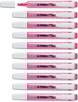 ستابيلو مظهر سوينج كوول عبوة من 10 أقلام لون وردي...