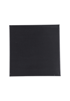 كلاس لوحة كانفوس أسود (30 × 30 سم)، خالي من الأحما...