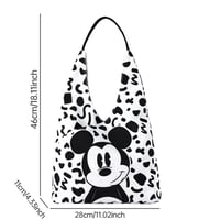 دزني شنطة كتف ميكي ماوس أبيض وأسود