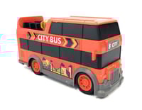 باص المدينة احمر