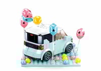 سلوبان قطع تركيب بناتي ميني كار 236 قطعة