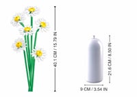 سلوبان قطع تركيب مزهرية - 221 قطعة