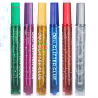 ديلي غراء لامع قابل للغسل 12مل*6 قطع ، للحرف اليدو...