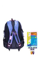 شنطة ظهر 17.5 انش جينز أزرق - بوز