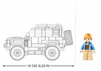 سلوبان قطع تركيب سيارة جيب أخضر 317 قطعة
