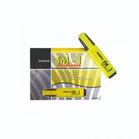 هايلايت أقلام التظهير FM-1 من زيبرا لون اصفر - 12...