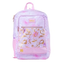 بوز شنطة ظهر مدرسية للبنات 17.5 بوصة مع مقلمة بتصم...