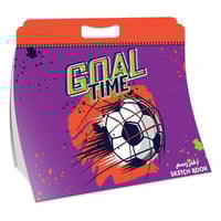 كراسة رسم حلزونية كرة قدم (350 × 252 ملم) ، 15 ورق...