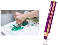 ستابيلو وودي 3 في 1 مجموعة من 10 ألوان مع براية