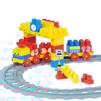 دولو قطار المكعبات 58 قطعة