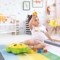 دولو لعبة السلحفاة لغز الاشكال 5 قطع