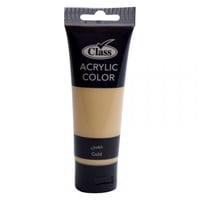 كلاس الوان اكريليك انبوب 60 مل لون ذهبي