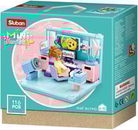 سلوبان قطع تركيب بناتي 4 أشكال- 8 حبات