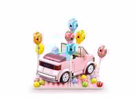 سلوبان قطع بناتي تركيب سيارة مكشوفة 245 قطعة