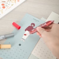 ديلي غراء لامع 12مل*3 قطع ، للحرف اليدوية , السلاي...