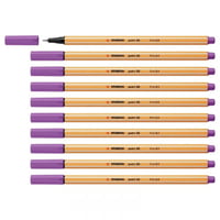 ستابيلو- فاينلاينر بوينت 88 باكيت 10 أقلام لون موف