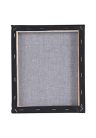 كلاس لوحة كانفوس أسود (24 × 20 سم)، خالي من الأحما...