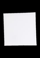 كلاس لوحة كانفوس بيضاء (30 × 30 سم) ، خالي من الأح...