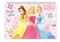 دفتر رسم كبير حلزوني من برنسيس – دفتر رسم سحري كبي...