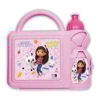 بيت دمى غابي مجموعة صندوق الغداء و الزمزمية للأطفا...