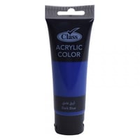 كلاس الوان اكريليك انبوب 60 مل لون أزرق غامق