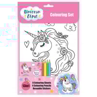 يونيكورن مجموعة أنشطة التلوين 13 في1 للأطفال ، مع...