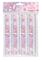 مسطرة ماي ميلودي 20 سم (4 قطع في كيس أوب) – أداة ق...