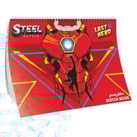 كراسة رسم حلزونية (350 × 252 ملم) ، 15 ورقة ، غلاف...