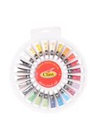 كلاس طقم الوان اكريليك باستيل 6 مل × 24 ، أمنة الإ...