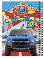 فورد رابتر - دفتر بلاستيك لامع 60ورقة A5