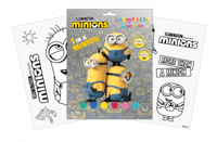 مينيونز - طقم التلوين بنمط الأرقام