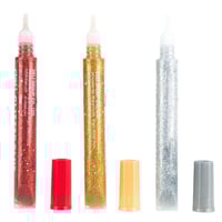 ديلي غراء لامع 12مل*3 قطع ، للحرف اليدوية , السلاي...