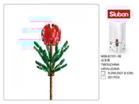 سلوبان قطع تركيب مزهرية أحمر - 243 قطعة