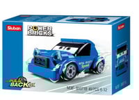 سلوبان قطع تركيب سيارة سحب أزرق - 49 قطعة