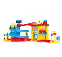 دولو كراج سيارات مع مسار دائري