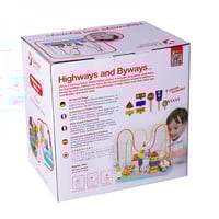 كلاسيك ورلد- لعبة مرور الطرق الخشبية