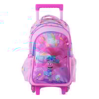 ترولز شنطة ترولي مدرسية للبنات 16 بوصة مع مقلمة ،...